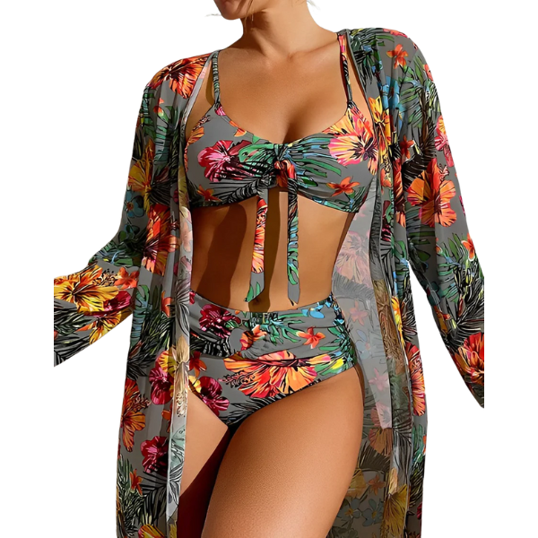 Magdaléna | Elegantní květinové bikiny