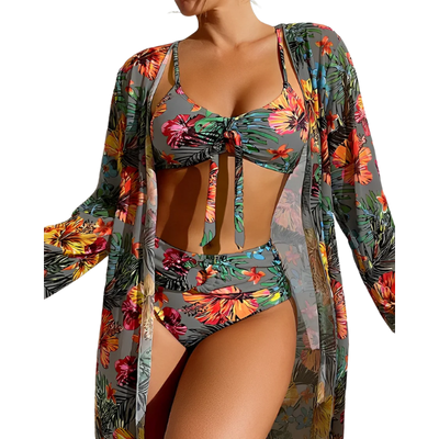 Magdaléna | Elegantní květinové bikiny