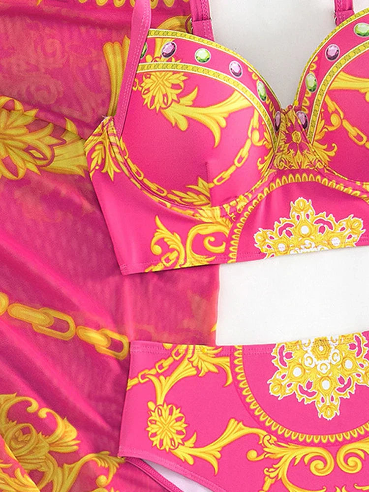 Sára | České push-up plavky s přehozem