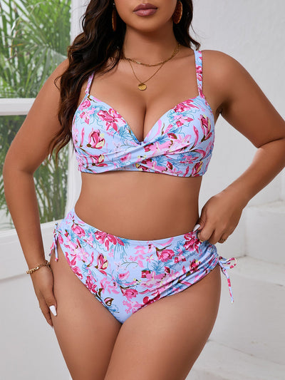 Jindra | Souprava bikin Tankini s potiskem
