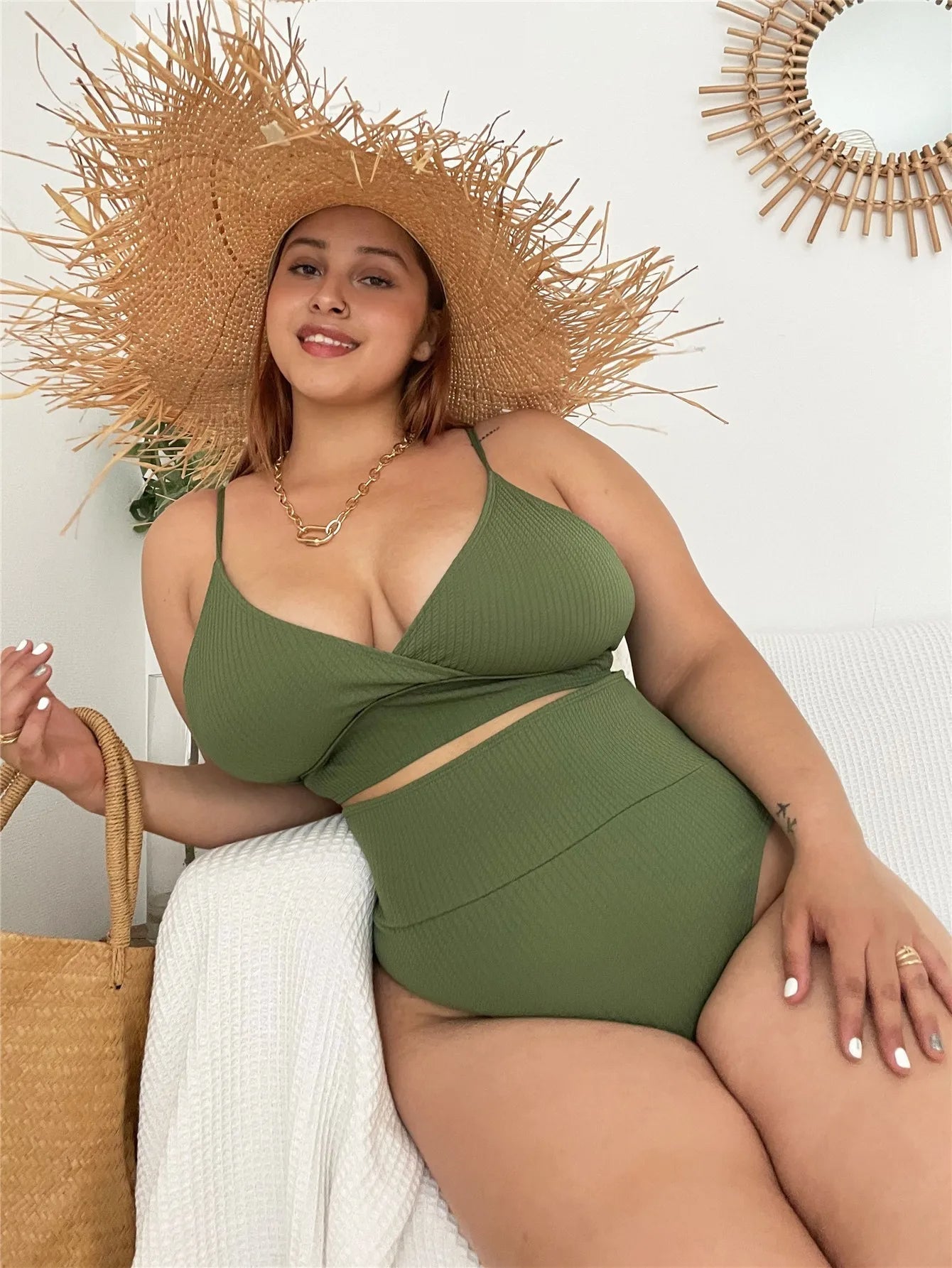 Ingrid | Elegantní bikinová sada pro plnoštíhlé ženy