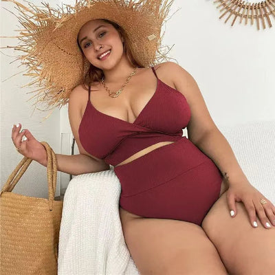 Ingrid | Elegantní bikinová sada pro plnoštíhlé ženy