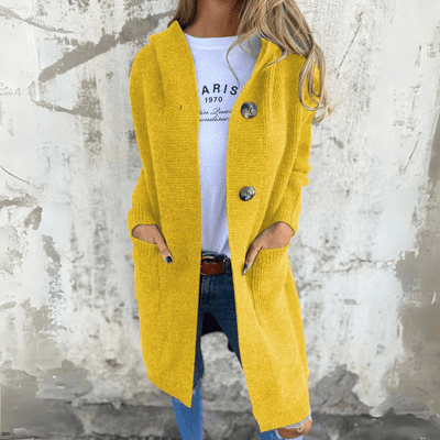 Helga | Elegantní dlouhý dámský kardigan